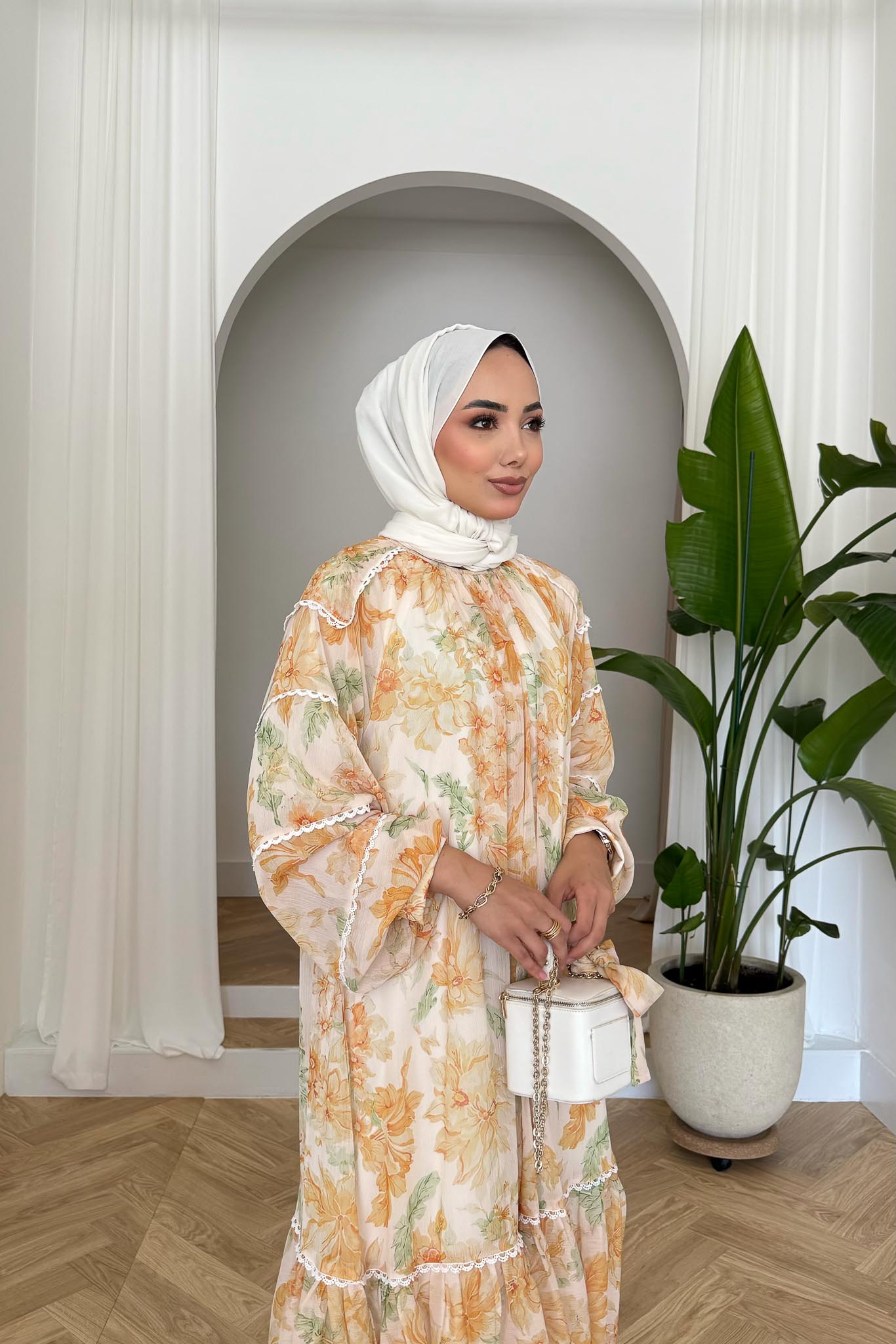 Ajda Pleated Skirt Set Petrol