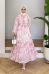 Ajda Pleated Skirt Set Petrol
