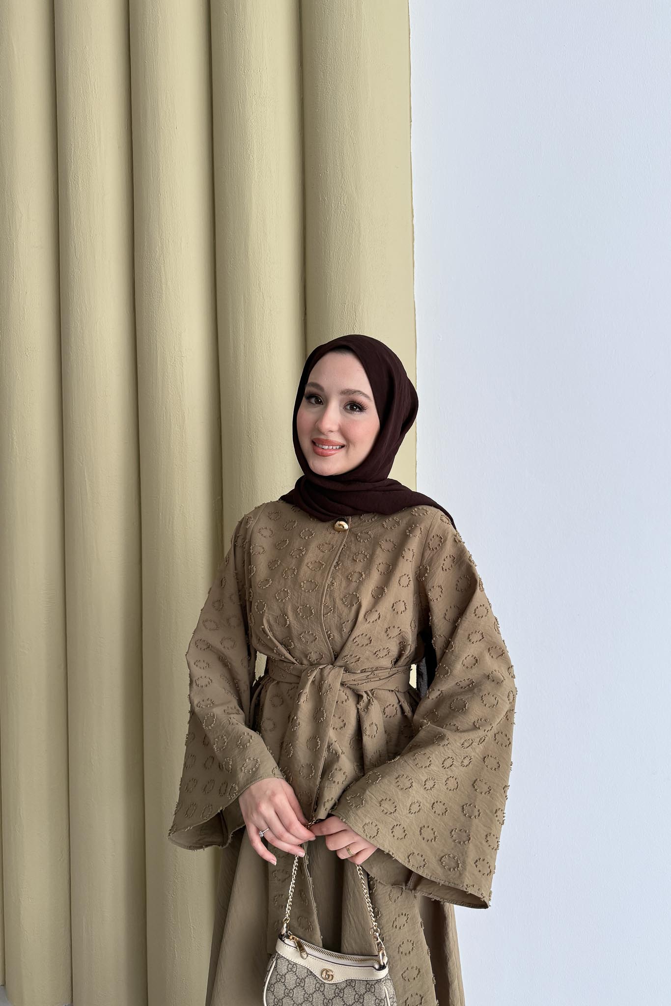 Halka Desen Takım Olive