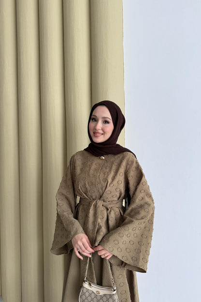 Halka Desen Takım Olive