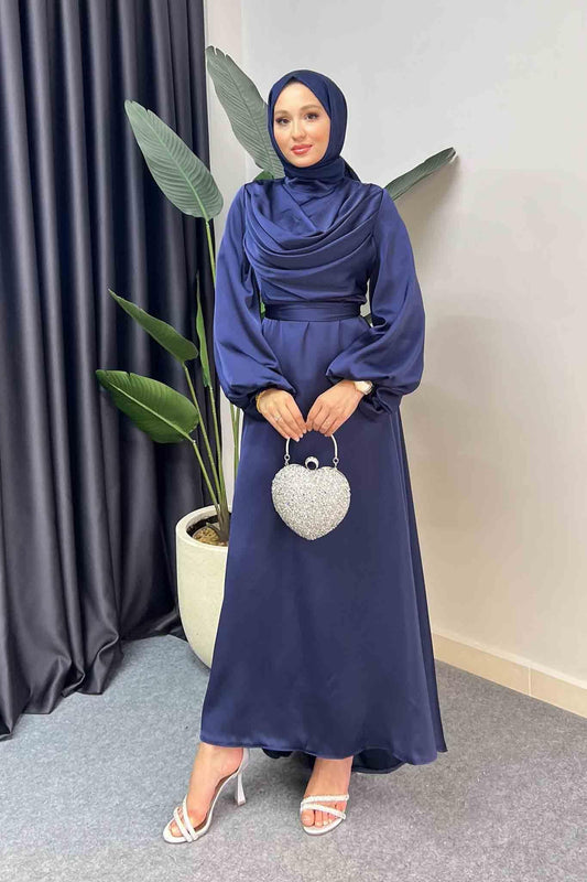 Iconic Dress Navy Blue