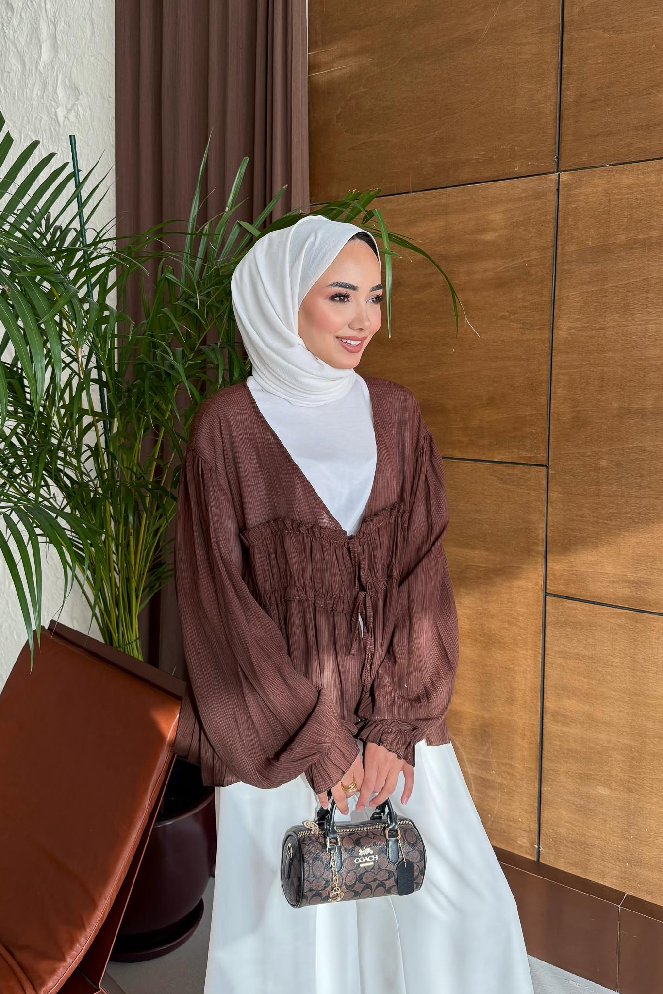 Ales Shoulder Lace Shirt Ecru