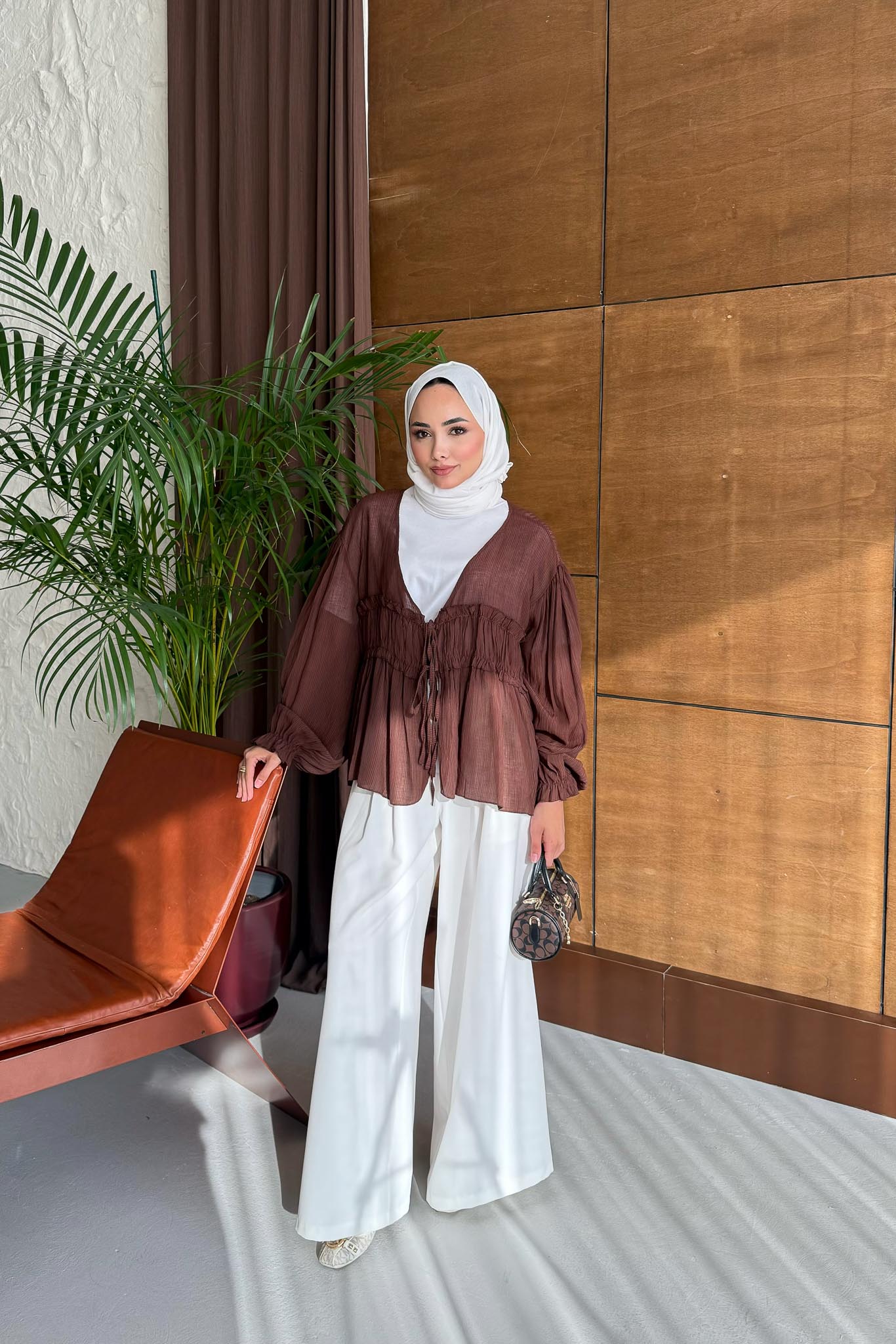 Ales Shoulder Lace Shirt Ecru