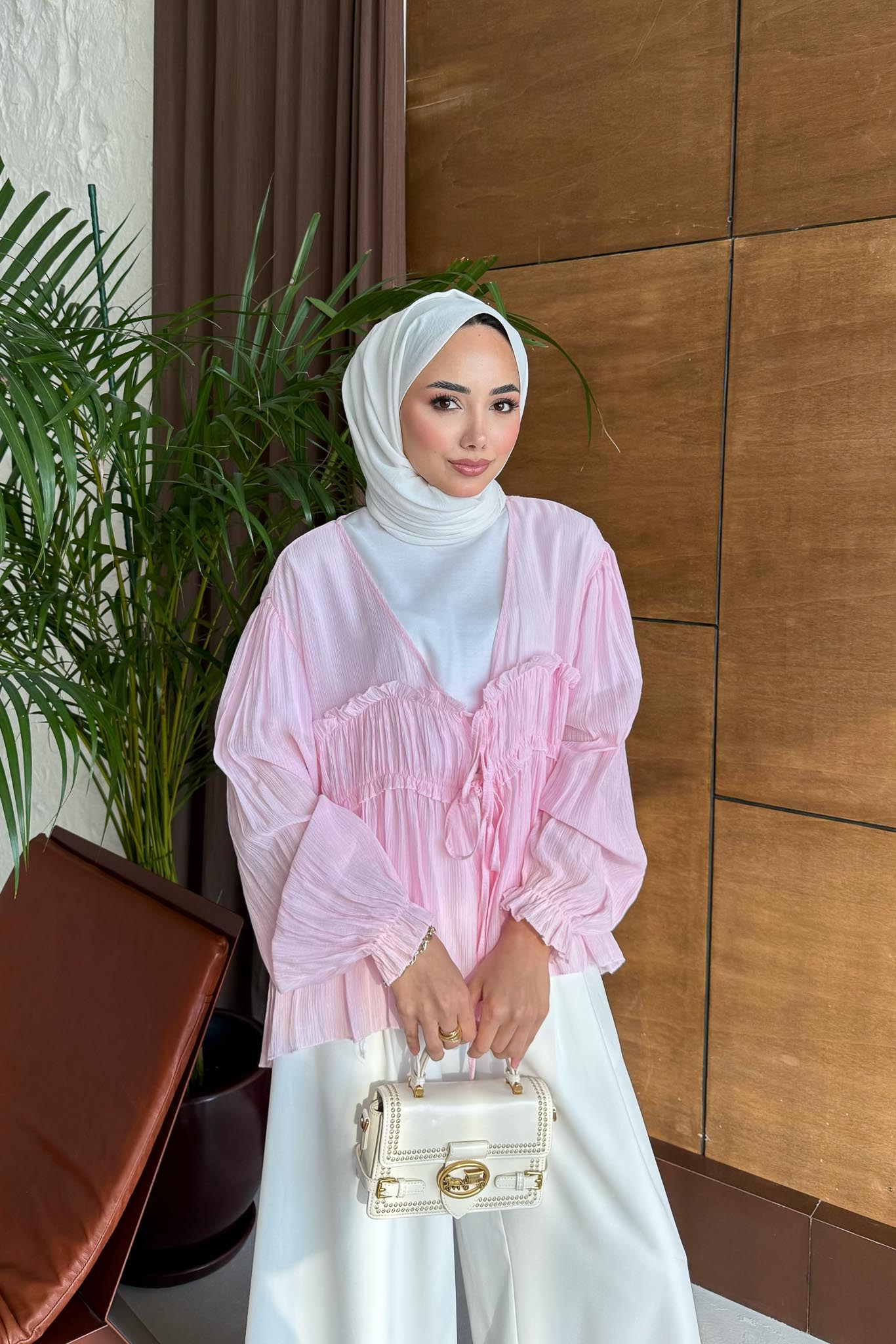 İnci Tunik Pembe