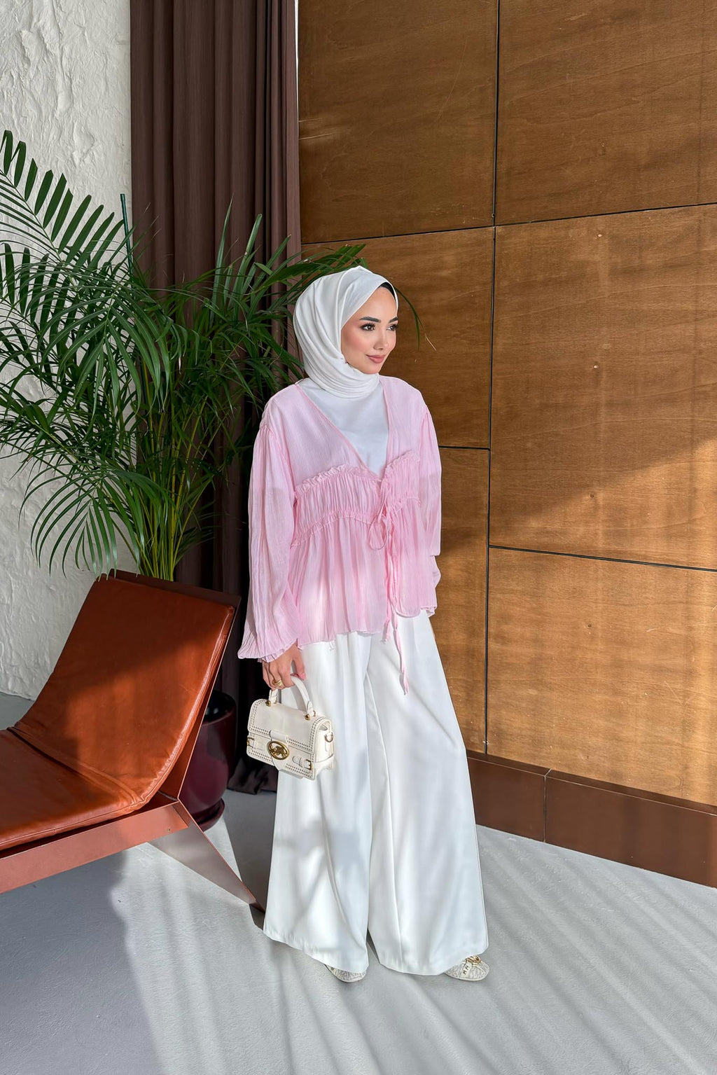 İnci Tunik Pembe