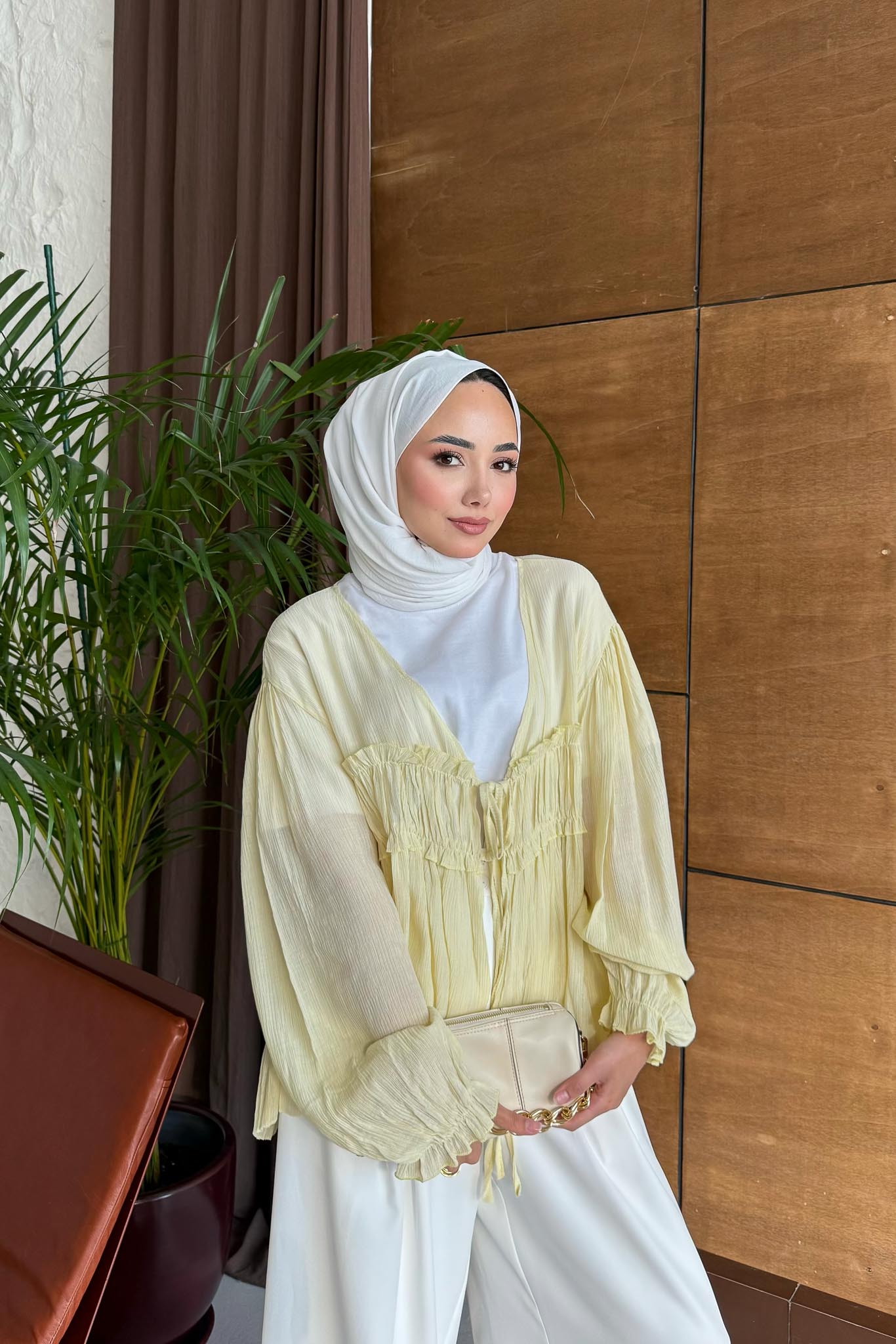 Ales Shoulder Lace Shirt Ecru