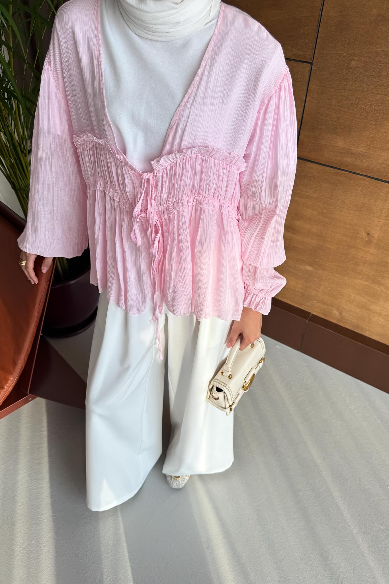 İnci Tunik Pembe