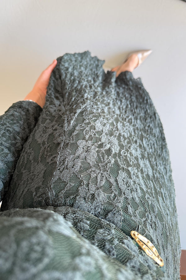 Ales Shoulder Lace Shirt Ecru