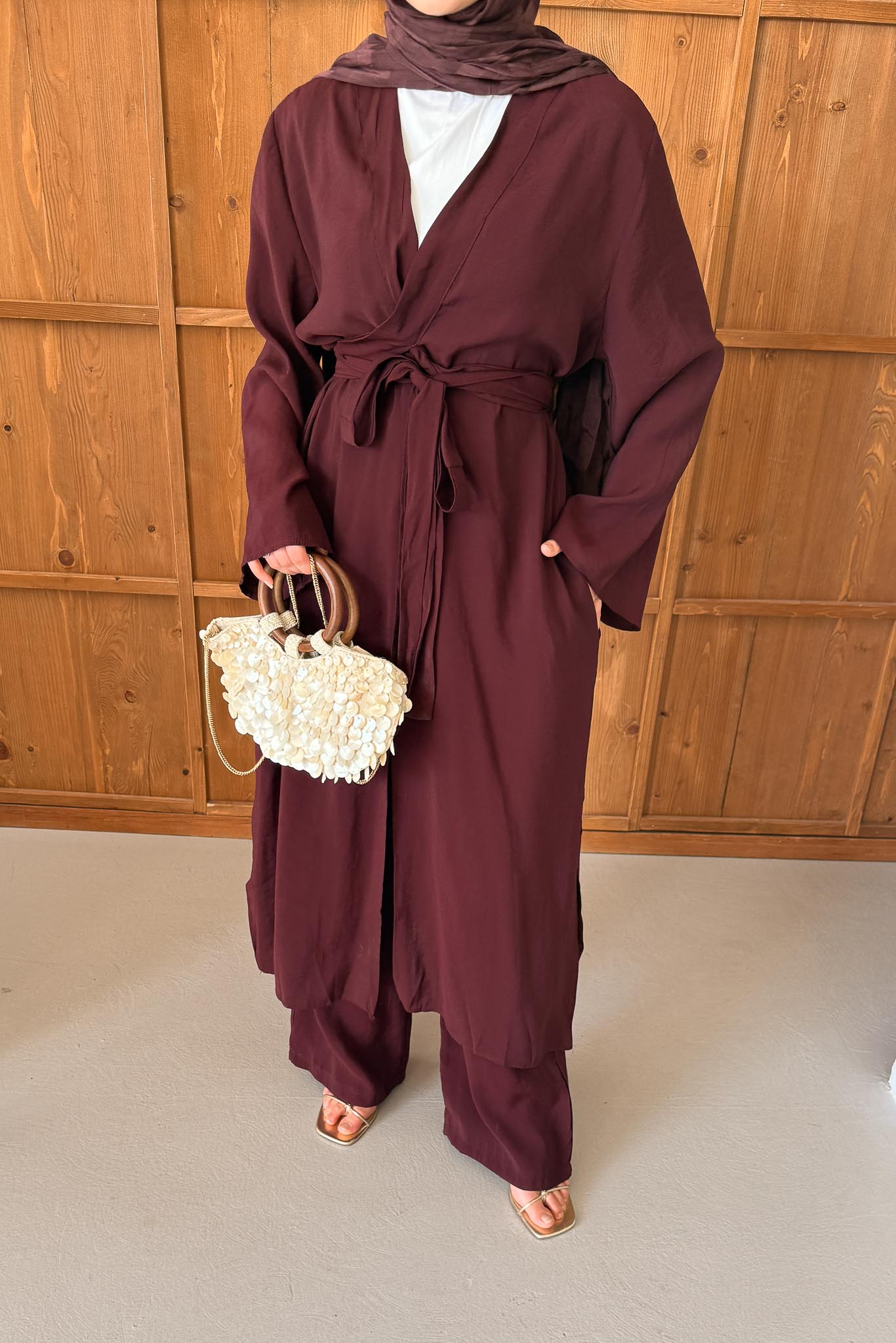 Dean Kimono Takım Bordo