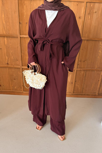 Dean Kimono Takım Bordo