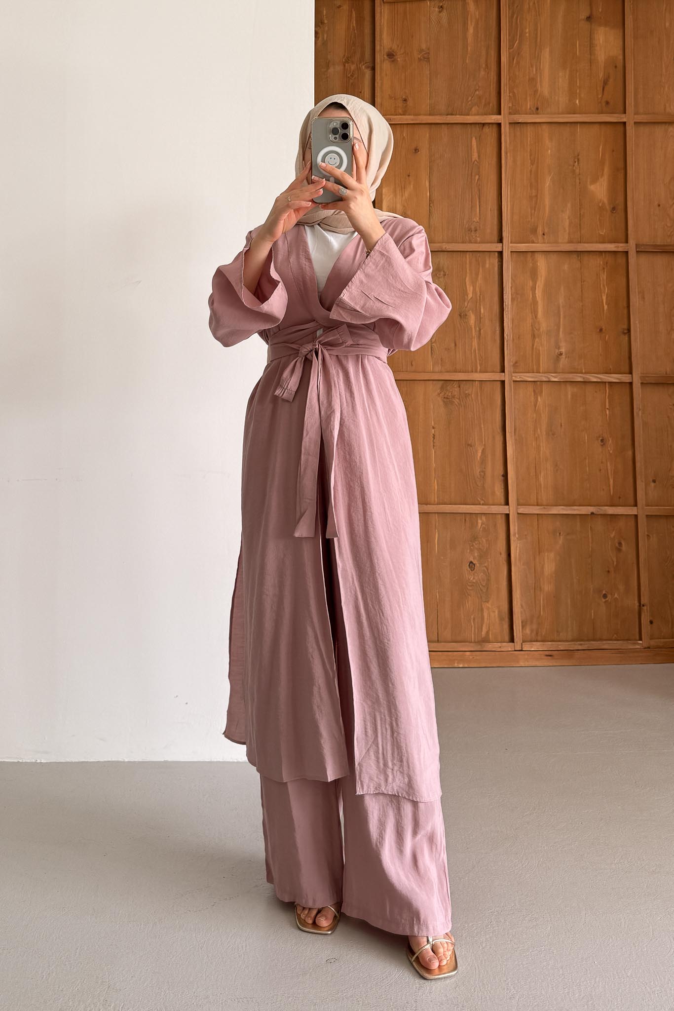 Dean Kimono Takım Pembe