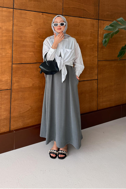Alaçatı Dress White
