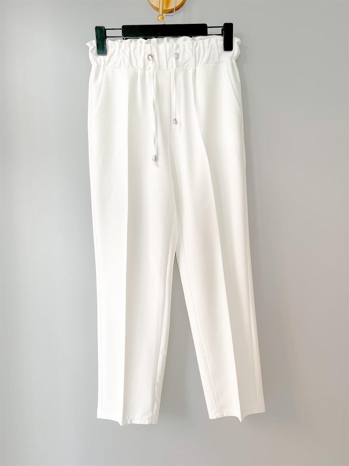 Pencil White Trousers