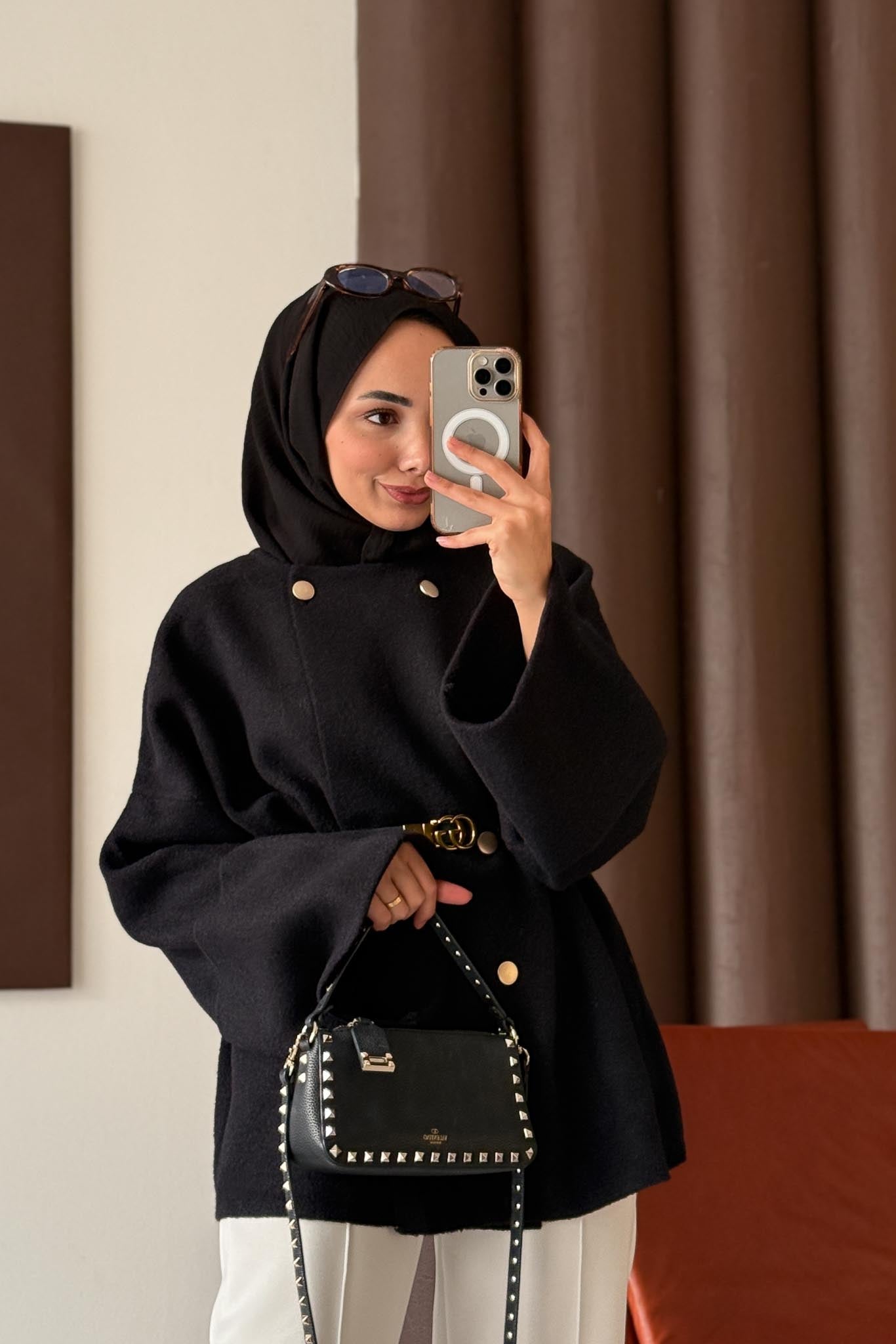 Premium Mari Hırka Siyah