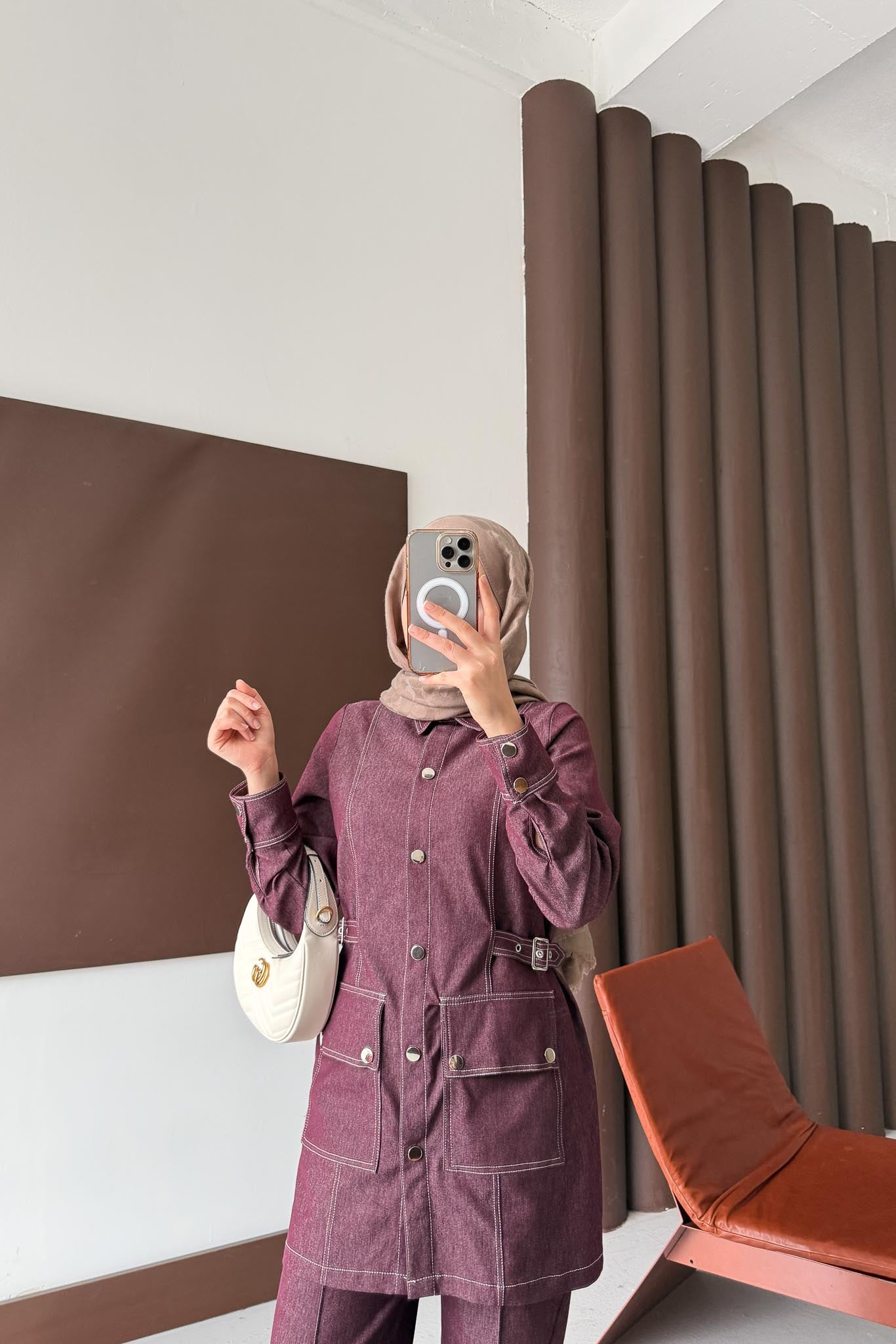 Cepli Kot takım Fuşya