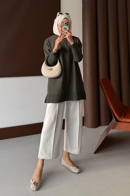 Lens Merserize Tunik Haki