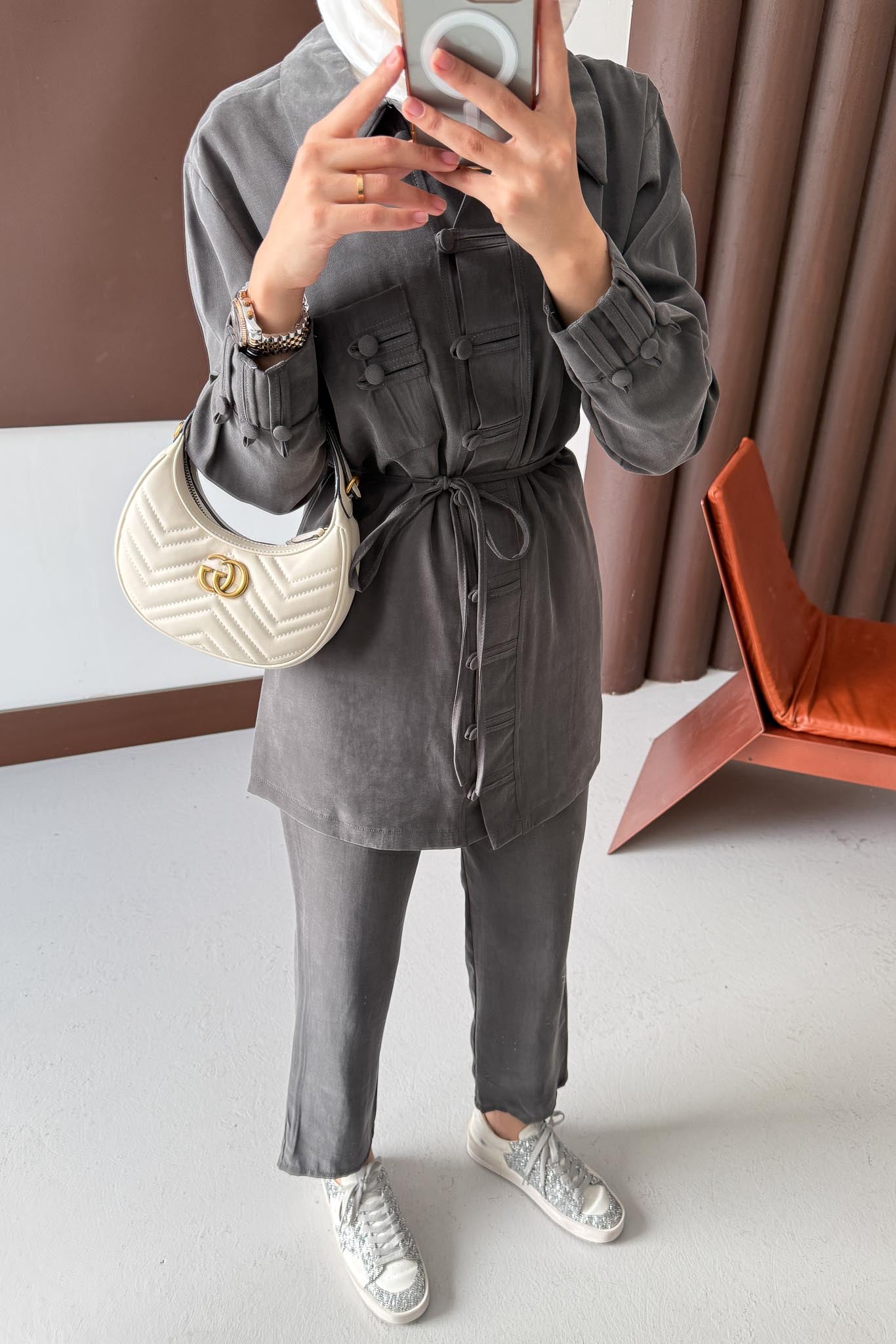 Marsel Mercerized Set Gray
