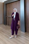 Seyran Pleated Dress Beige