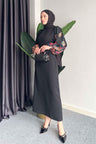 Floral Patterned Sleeve Dress
