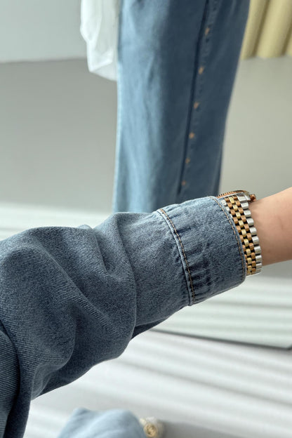 Camelia Kot Elbise Bebe Mavi