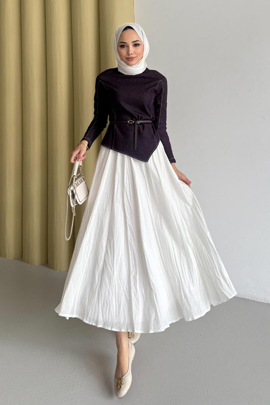 Asimetrik Kot Takım Mürdüm