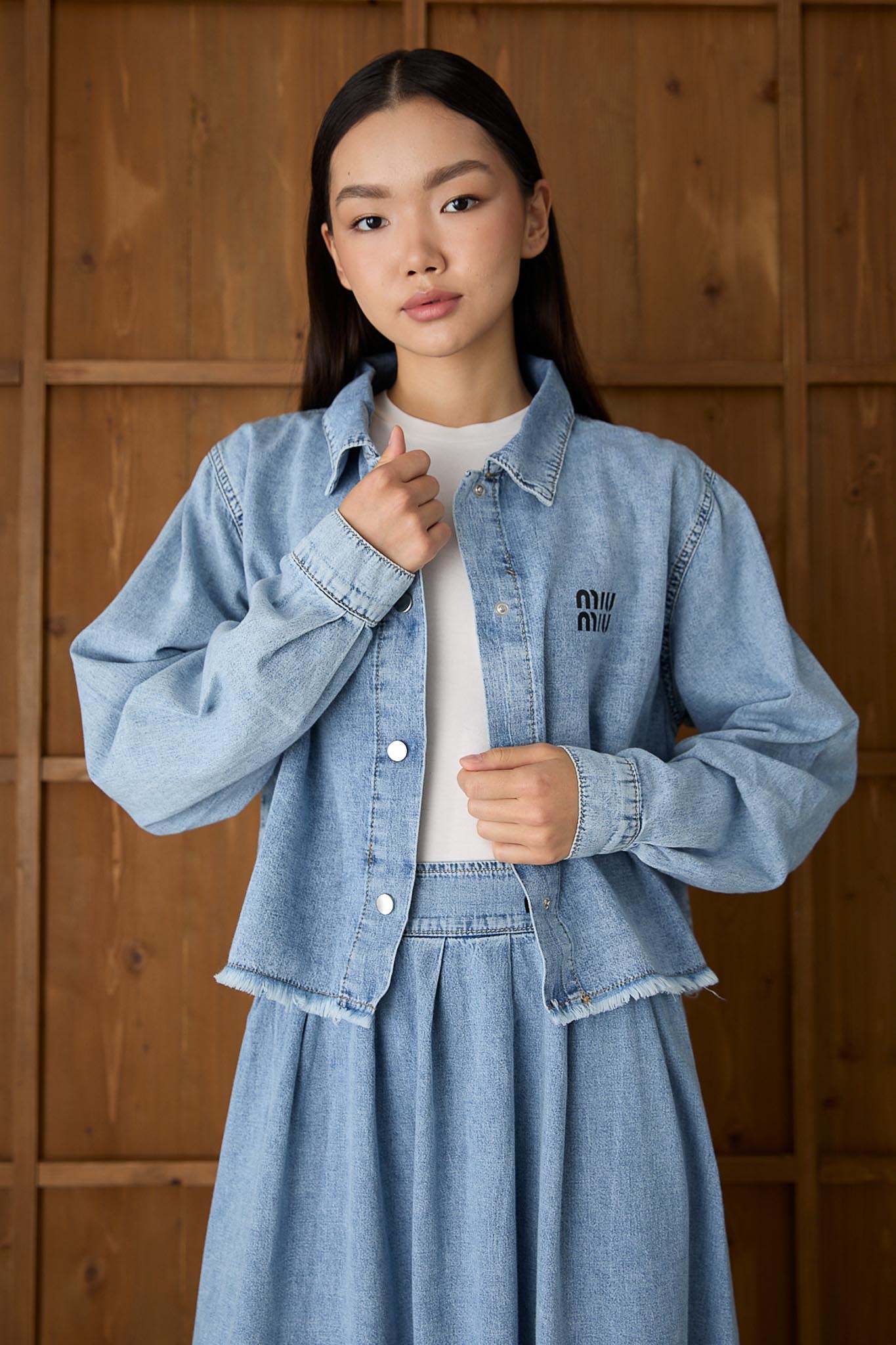 Ajda Pleated Skirt Set Petrol