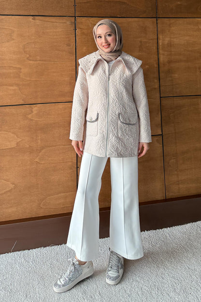 Mother of Pearl Set Camel