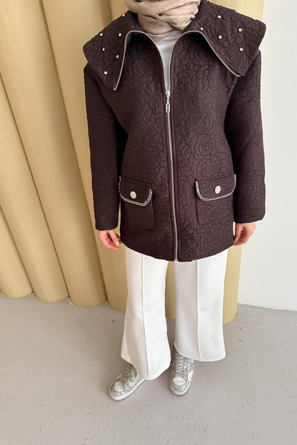 Mother of Pearl Set Camel