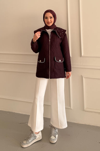 Mother of Pearl Set Camel