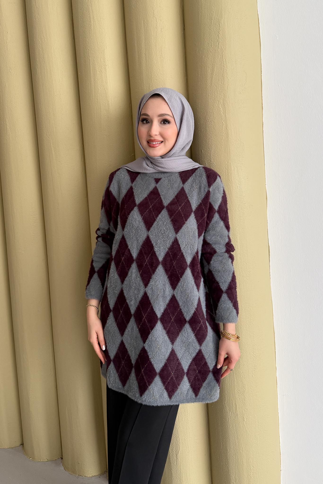 Ajda Pleated Skirt Set Petrol