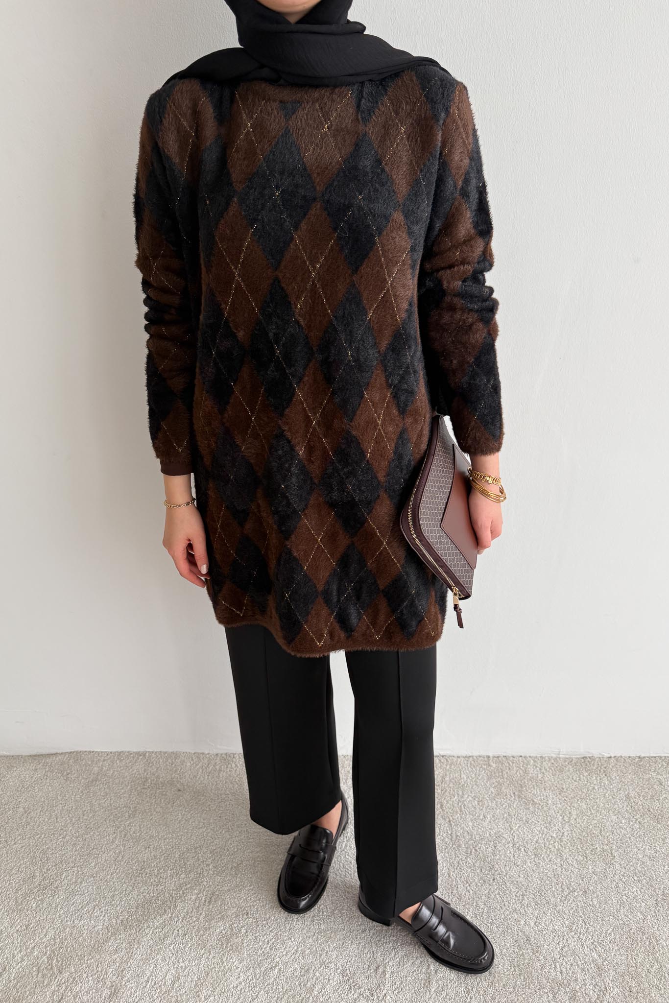 Ajda Pleated Skirt Set Petrol