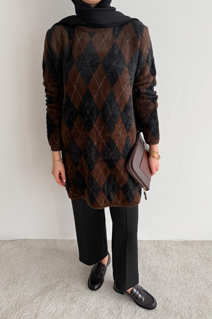 Ajda Pleated Skirt Set Petrol