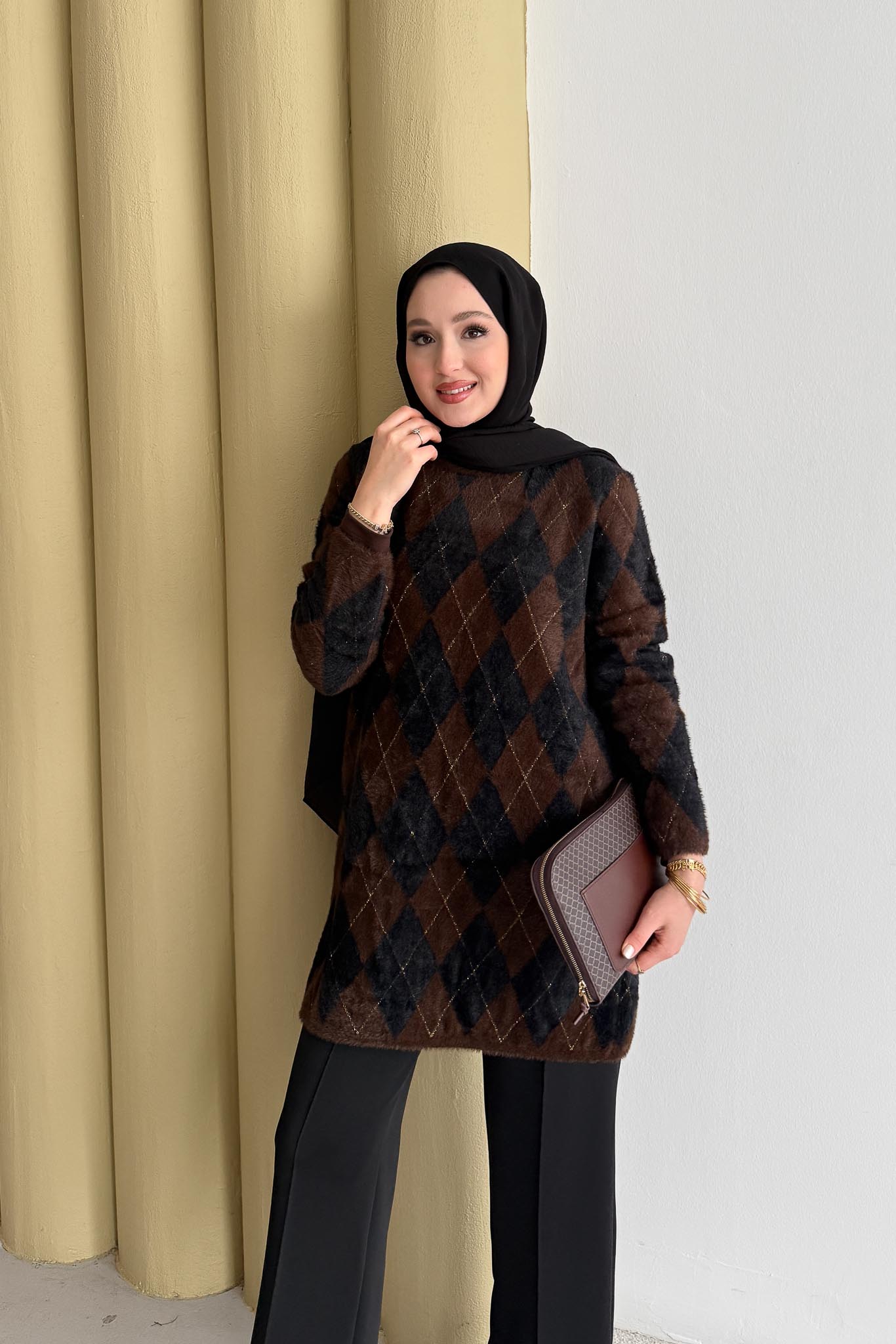 Ajda Pleated Skirt Set Petrol