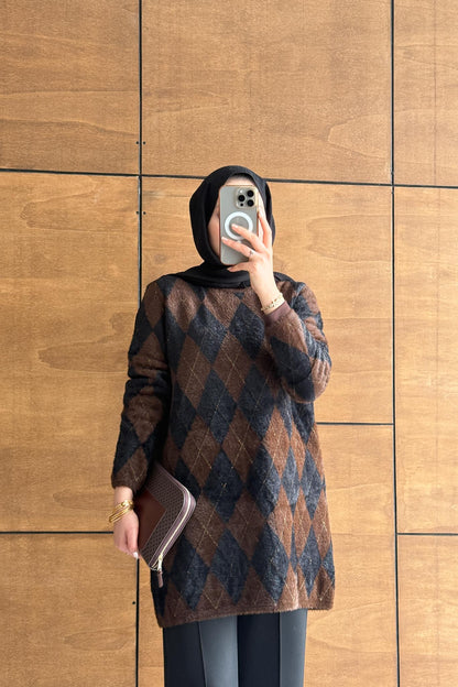 Ajda Pleated Skirt Set Petrol