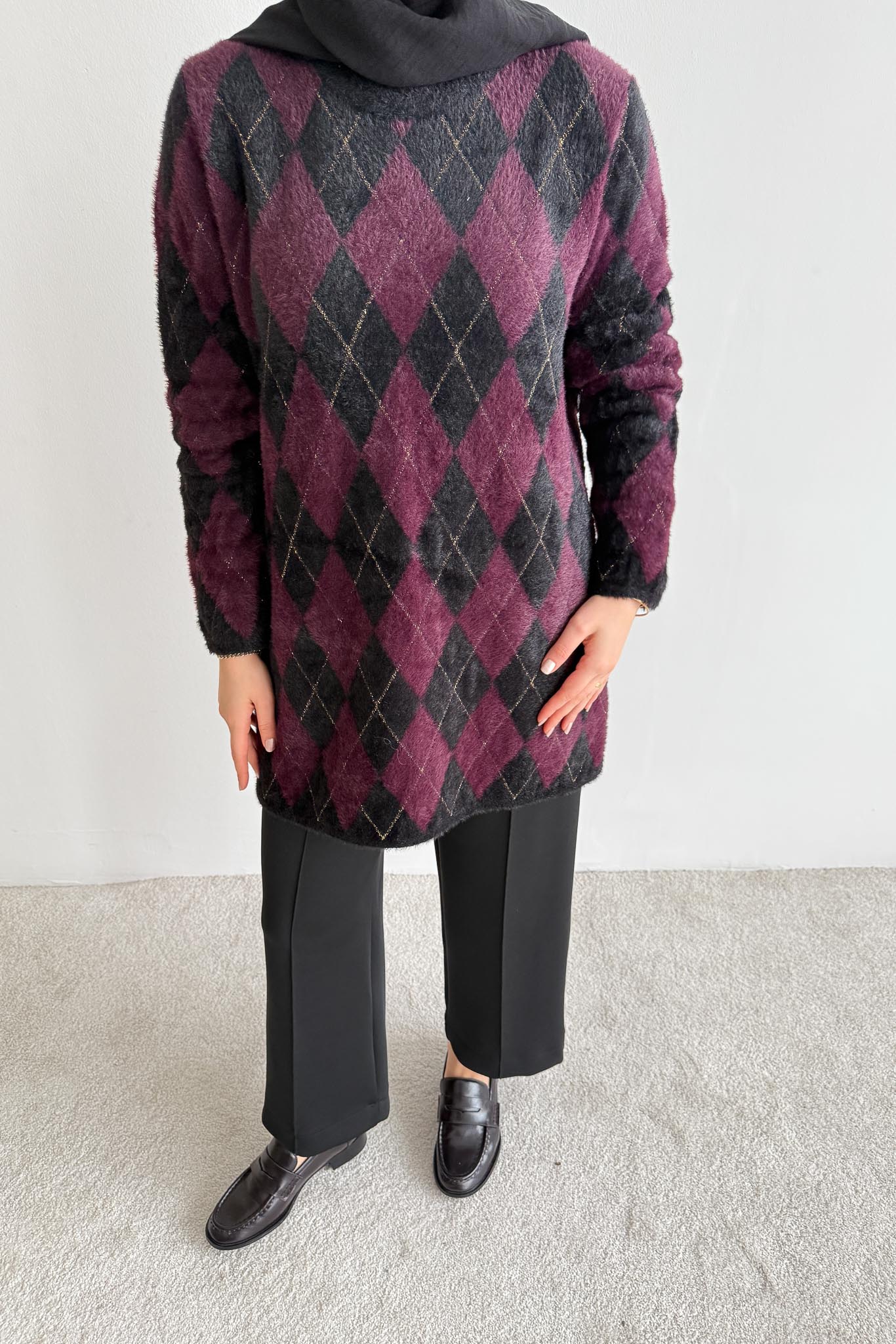 Ajda Pleated Skirt Set Petrol