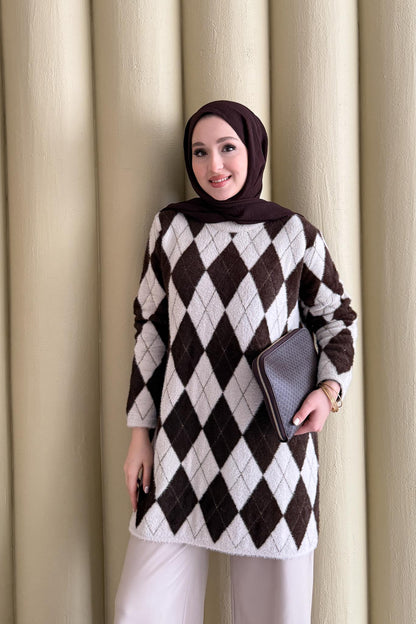 Ajda Pleated Skirt Set Petrol