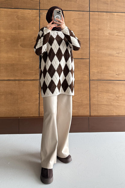 Ajda Pleated Skirt Set Petrol