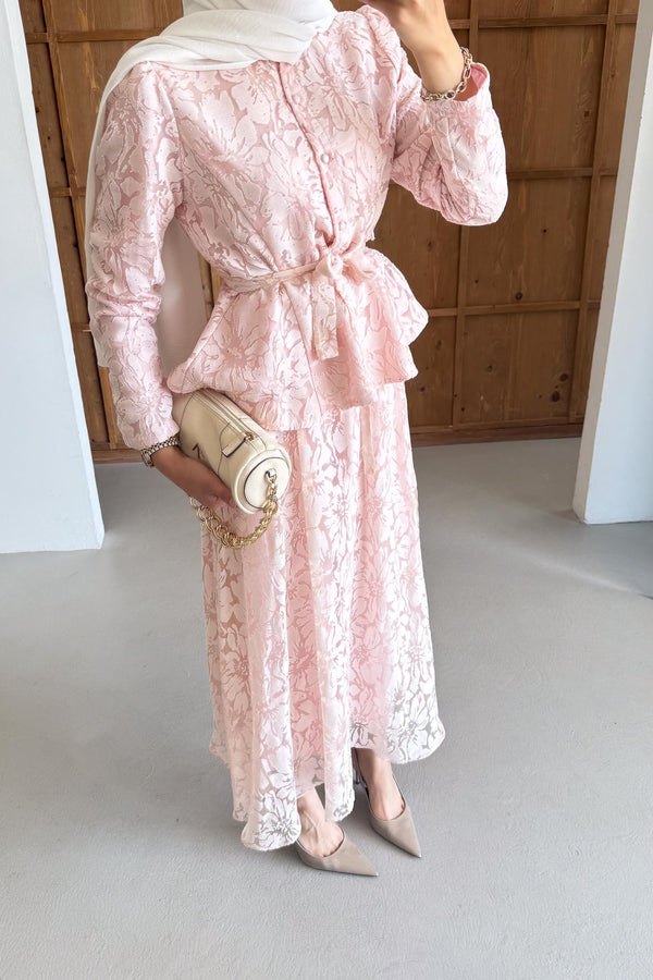 Lavinya Takım Pembe