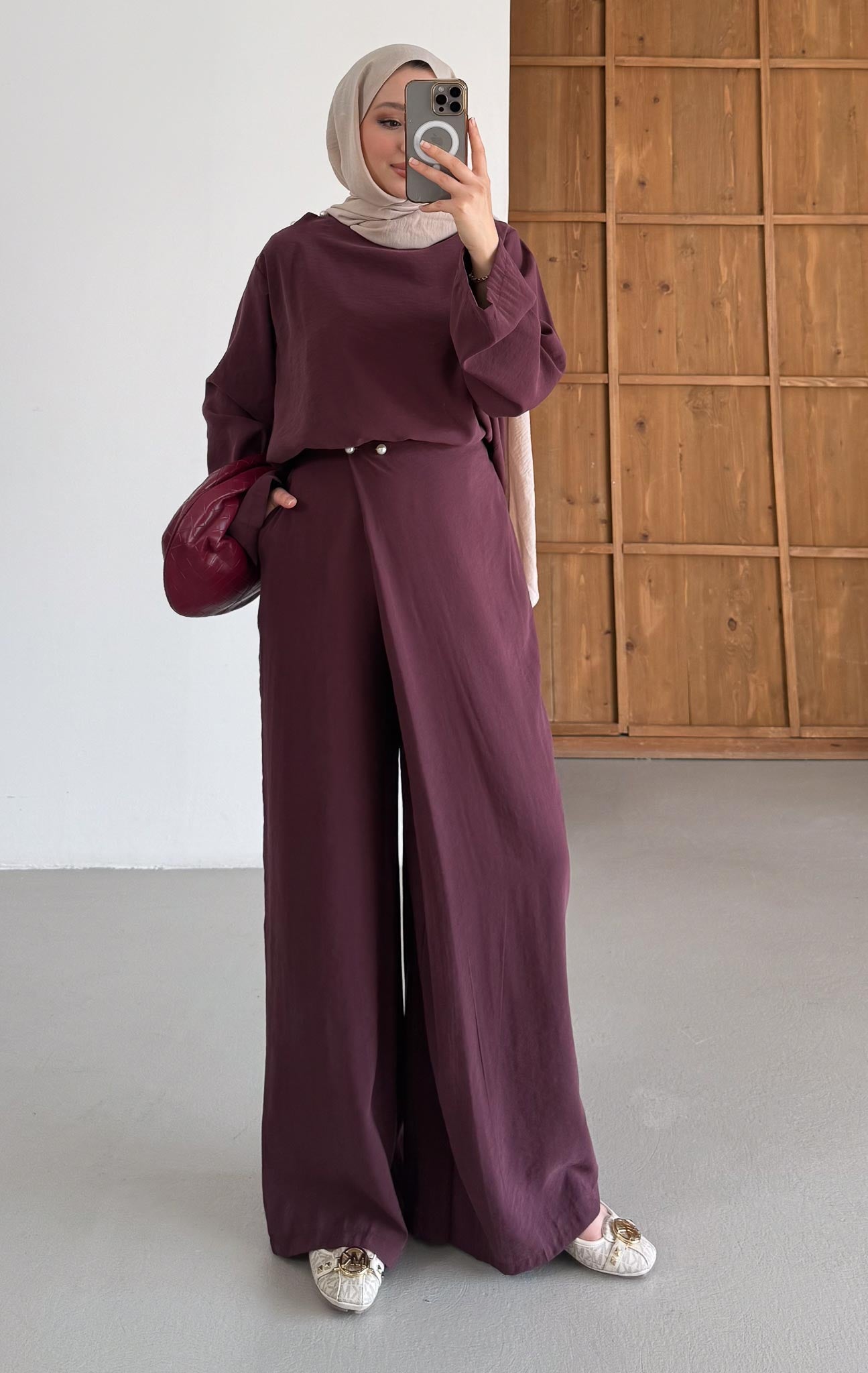 Leydi Takım Bordo