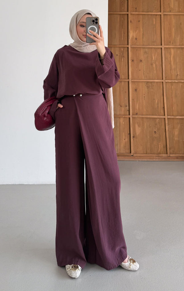 Leydi Takım Bordo(ön Sipariş)