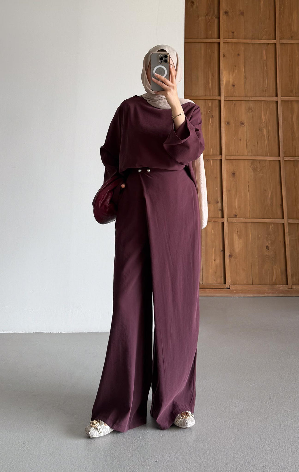 Leydi Takım Bordo