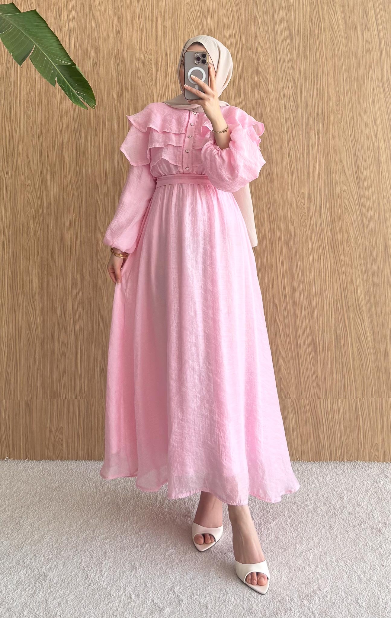 Ajda Pleated Skirt Set Petrol