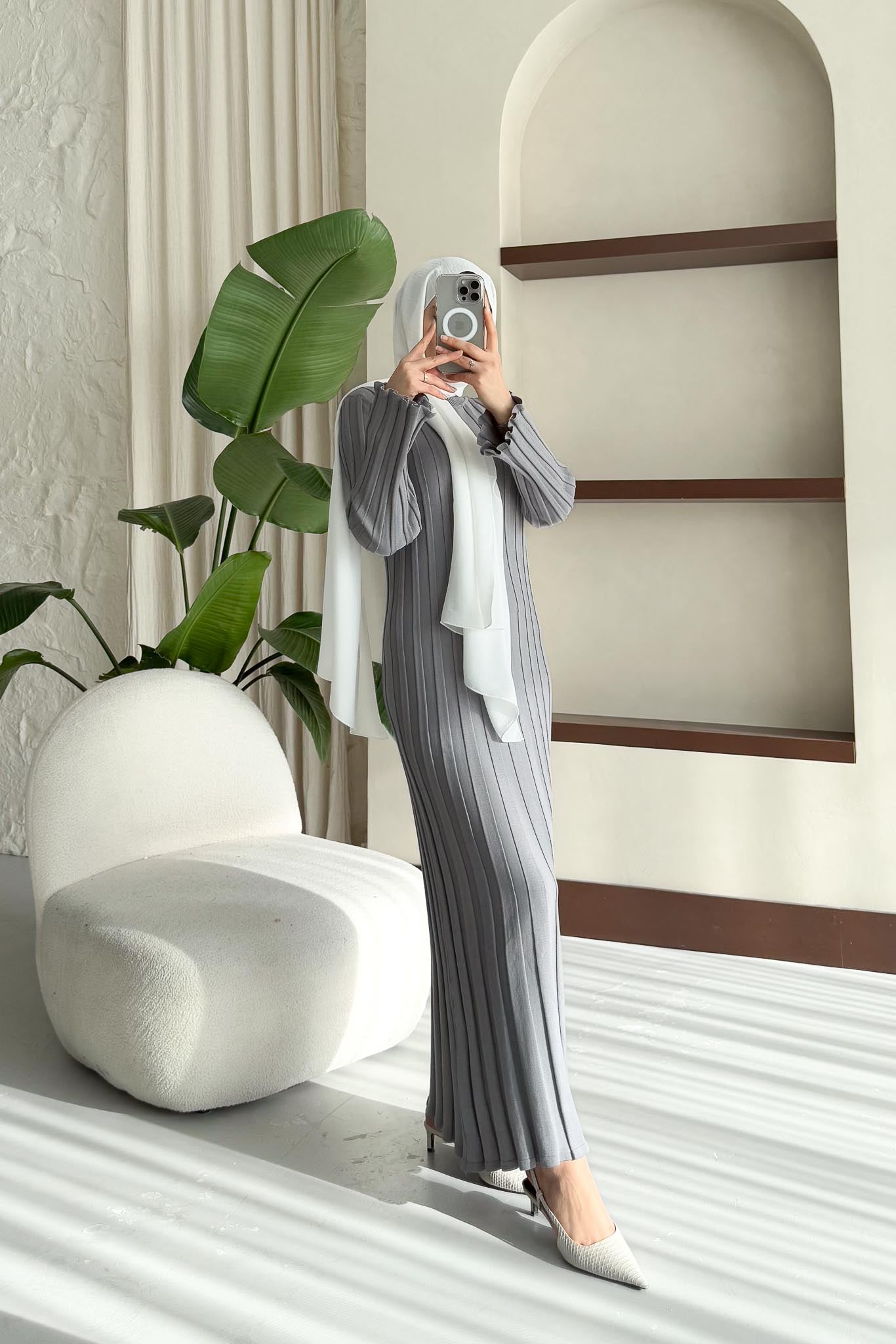 Marsel Mercerized Set Gray