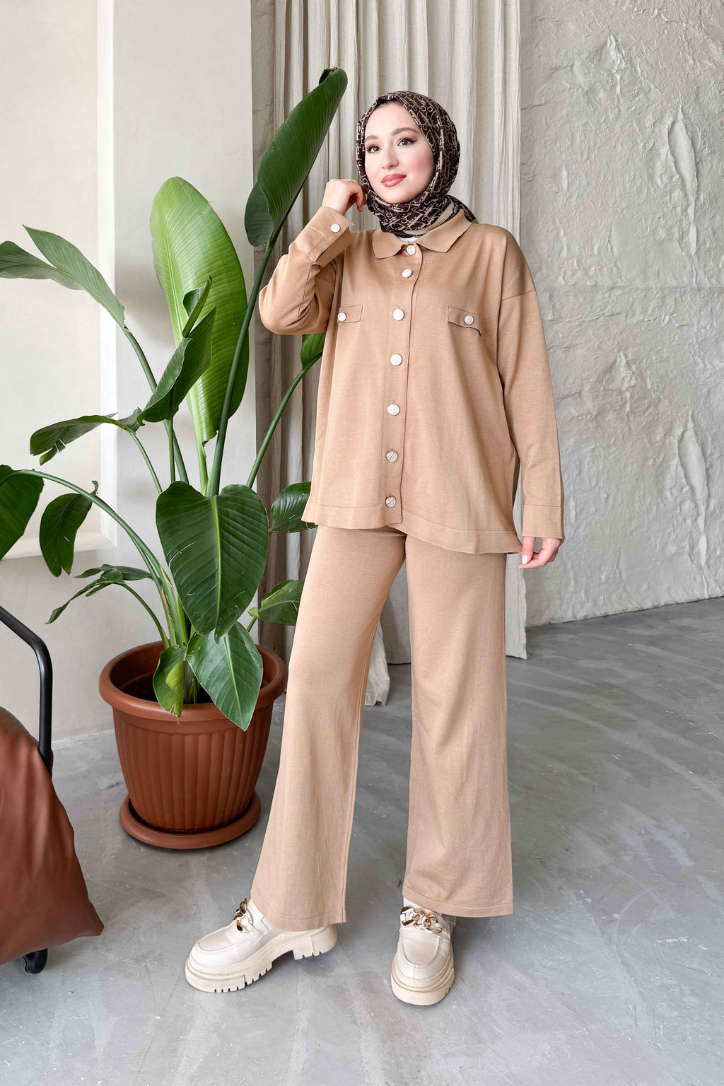 Stokholm Merserize Takım Camel