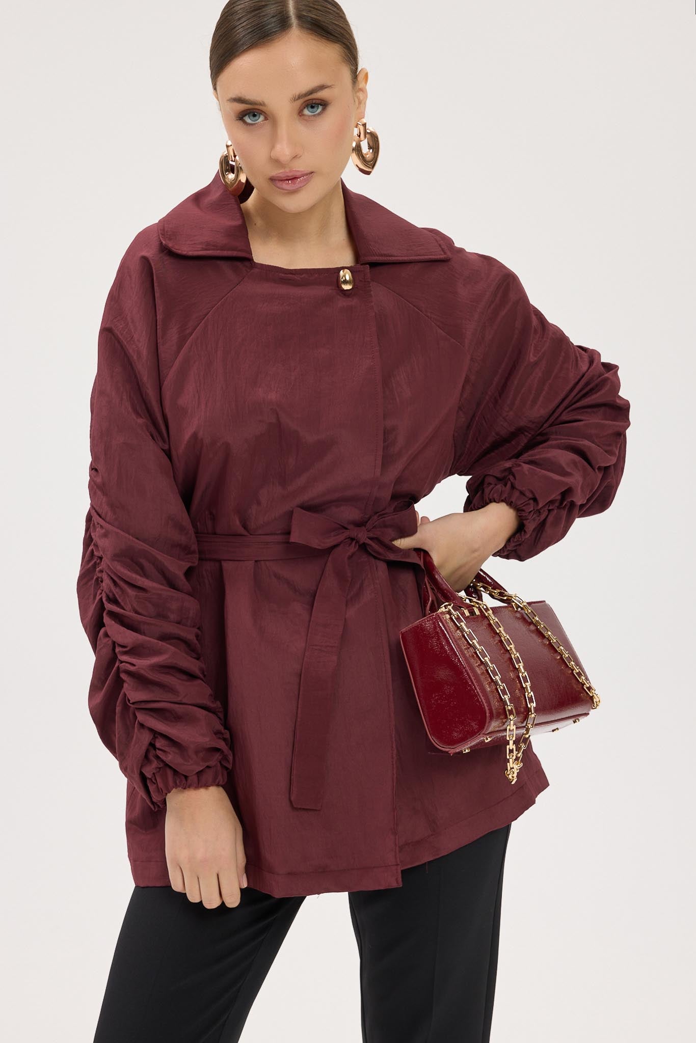 Ajda Pleated Skirt Set Petrol