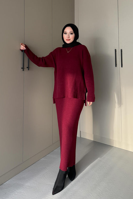 Angel Triko Takım Bordo