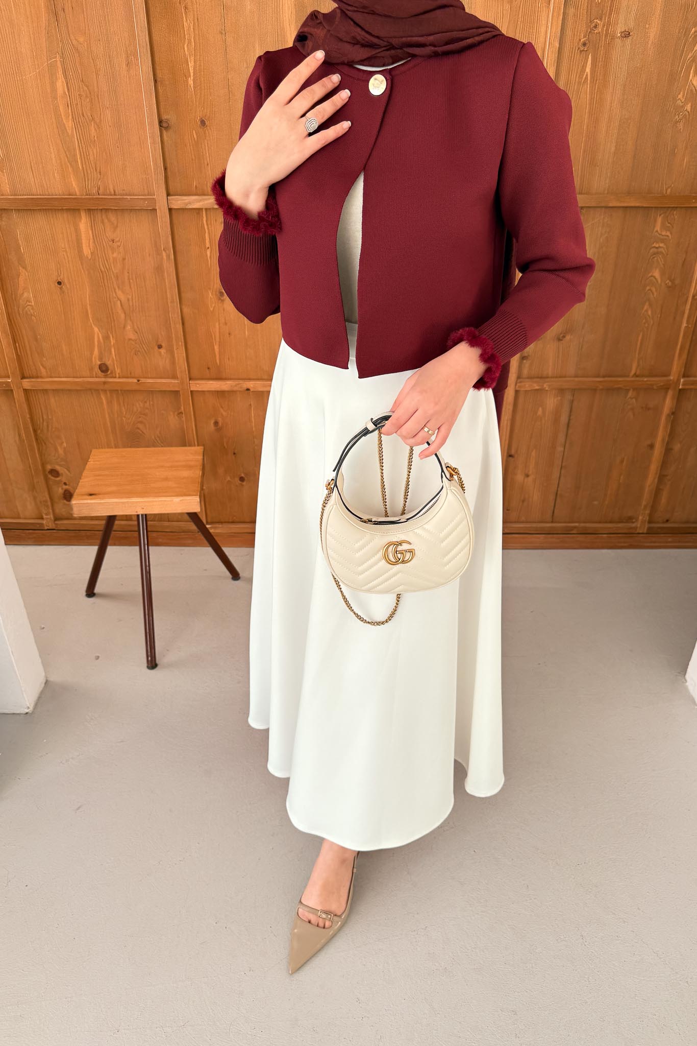 Jessica Knit Dress Saxe