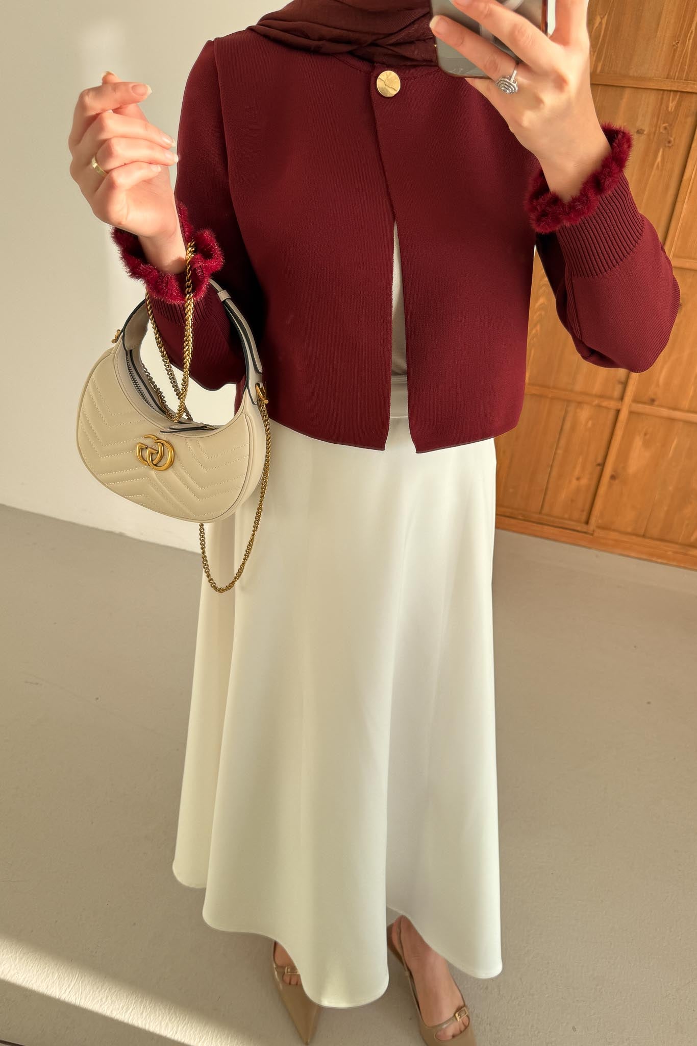 Jessica Knit Dress Saxe