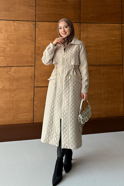 Mother of Pearl Set Camel