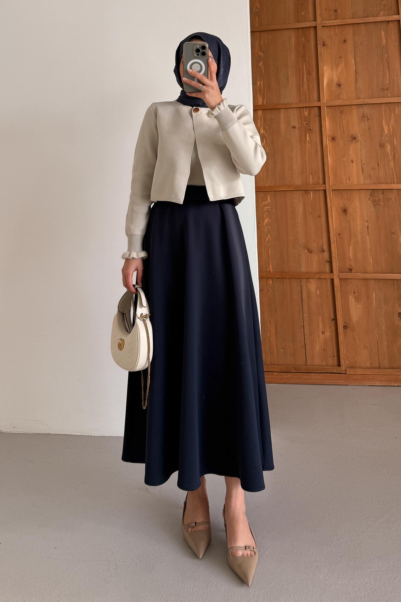 Jessica Knit Dress Saxe